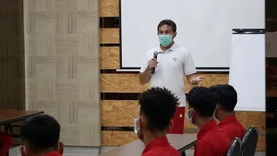 Pelatih Timnas U-16, Bima Sakti. (dok PSSI)
