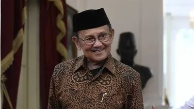 Almarhum Presiden ke-3 RI, Baharuddin Jusuf Habibie/Antara
