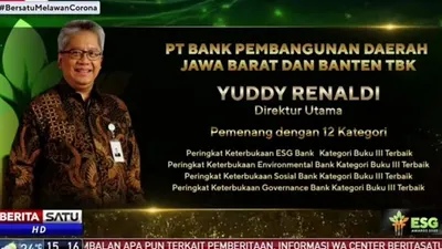 bank bjb Borong 12 Penghargaan ESG Awards 2020