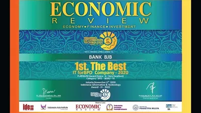 bank bjb Sabet Penghargaan The Best IT for BPD Company 2020  / dok bjb