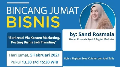 Webinar Jualan Laris Bermodal Konten Trending (dok)