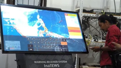 BMKG memasang sejumlah alat Warning Receiver System &#40;WRS&#41; di berbagai wilayah rawan gempa dan tsunami di Indonesia. (Dok)
