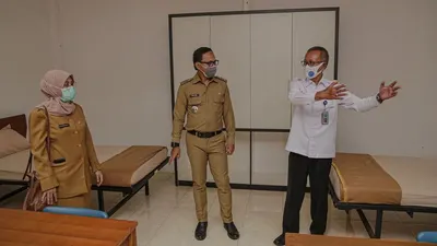 Pemerintah Kota (Pemkot) Bogor dengan Badan Narkotika Nasional (BNN) sepakat kerjasama tentang Sinergi Penanganan dan Perawatan pasien Covid-19 asal Kota Bogor di BNN Lido, Kabupaten Bogor / dok