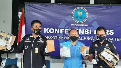 Kepala BNNP Jateng Sebut Narkotika Masuk dari Wilayah Jakarta dan Surabaya