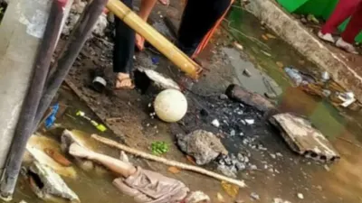 GR, bocah tujuh tahun yang tewas diduga tersetrum listrik di Rusun Penjaringan, Jakarta Utara/Istimewa