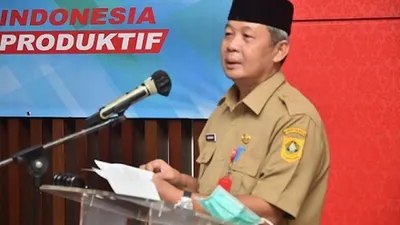Ketua Harian Satuan Tugas (Satgas) Covid-19 Kabupaten Bogor, Burhanuddin. (Ayojakarta/Husnul Khatimah)