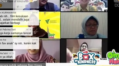Peluncuran “Box of Kindness” atas kerja sama Omar & Hana dengan Dompet Dhuafa di Ramadan .