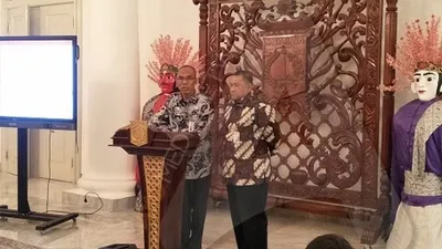 Kepala Pelaksana BPBD DKI Subejo (kiri) dan Kepala Dinas SDA DKI Juaini Yusuf/Ayojakarta.com-Aprilia Rahapit
