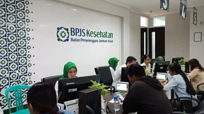 Ilustrasi pelayanan BPJS Kesehatan (Republika/Imas Damayanti)