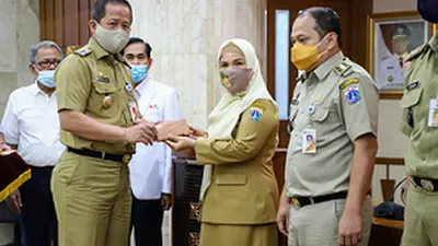 Wakil Walikota Jakarta Utara, Ali Maulana Hakim membuka Bulan Dana PMI 2020/dok: utara.jakarta.go.id