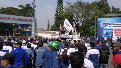 Tuntut Hal Ini, Buruh Gelar Demo Saat Pidato Kenegaraan Jokowi
