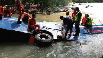 Ini 3 Pelanggaran Bus Sriwijaya yang Terjun ke Jurang