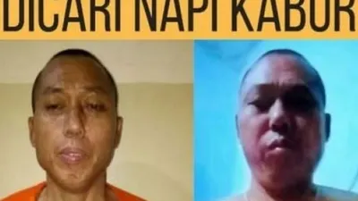 Begini wajah napi Cai Changpan alias Cai Ji Fan yang kabur dari Lapas Klas 1 Tangerang. [Ist]
