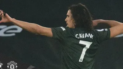 Edinson Cavani (Twitter Manchester United)