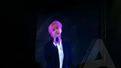 Kyuhyun tampil perdana di Indonesia usai menjalani wajib milier selama pada awal tahun 2019. (Istihanah Soejoethi/Ayojakarta.com)).