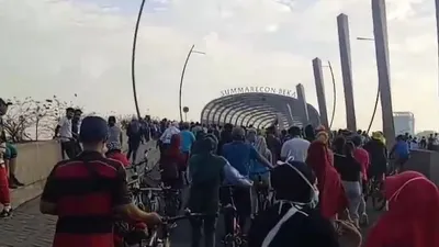 Suasana CFD pertama di Kota Bekasi selama masa pandemi Covid-19/Ipras