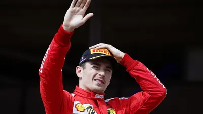 Pembalap Ferrari Charles Leclerc  Foto: EPA-EFE/Yoan Valat