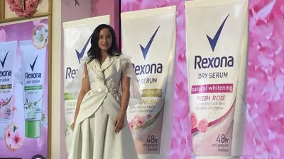 Chelsea Islan dalam peluncuran Rexona Dry Serum di Mal Kota Kasablanka, Jaksel/Istihanah Soejoethi (Ayojakarta.com)