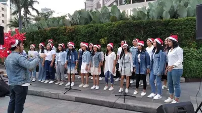 Acara Christmas Carol di sebelas titik di Jakarta (Ayojakarta.com/Hendy Dinata)