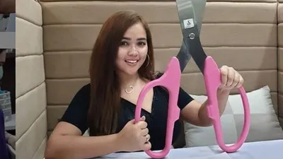 Penyanyi dangdut Clara Gopa anggota Duo Semangka. Instagram: @claragopaduosemangkareal69.