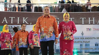 sebagai ilustrasi. peragaan batik khas Jakarta Pusat / pusat.jakarta.go.id