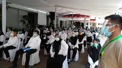 Cegah Klaster Baru, 1.085 CPNS Bekasi Jalani Protokol Kesehatan Ketat