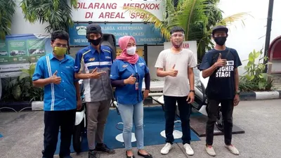 Lawan Covid-19, Yamaha Konsisten Adakan Penyemprotan Disinfektan Gratis