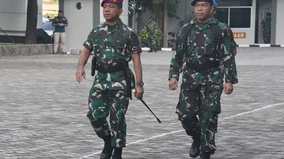 Komandan Lantamal III Brigadir Jenderal TNI (Mar) Hermanto/Dispen Lantamal III