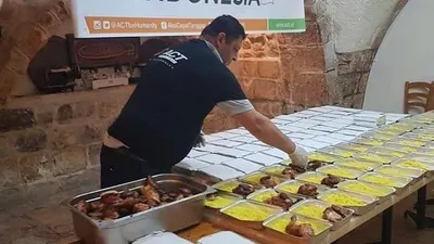 GHR-ACT Salurkan Makanan Siap Santap untuk 2500 Pengungsi Palestina
