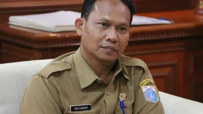 Kepala Suku Dinas Pariwisata dan Ekonomi Kreatif (Sudin Parekraf) Jakarta Barat, Dedi Sumardi. (Beritajakarta.id)