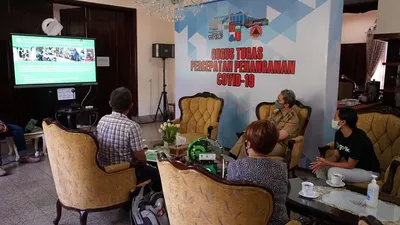 Pertemuan perwakilan manajemen Gojek dengan Wakil Wali Kota Bogor. (Ayobogor/Husnul Khatimah)