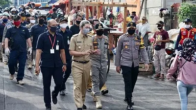 Wakil Wali Kota Bogor, Dedie A. Rachim, bersama jajarannya. (Ayobogor.com/Husnul Khatimah)