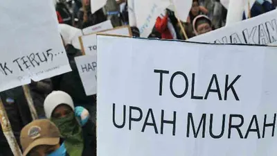 Tolak Jumlah Kenaikan UMP, Buruh Rencanakan Demonstrasi