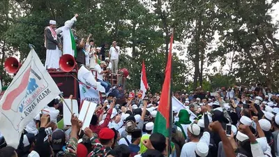 Massa di Purwakarta Gelar Aksi Unjuk Rasa Tolak RUU HIP