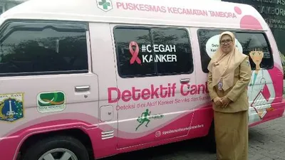 Mobil Detektif Cantiks inovasi Puskesmas Kecamatan Tambora/barat.jakarta.go.id