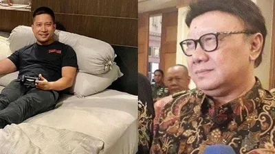Detri Warmanto dan Tjahjo Kumolo