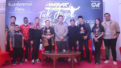 Jumpa pers Konser Ambyar Tak Jogeti – Tribute to Didi Kempot di Kabupaten Karanganyar, beberapa waktu lalu. (Ayojakarta/Budi Cahyono)