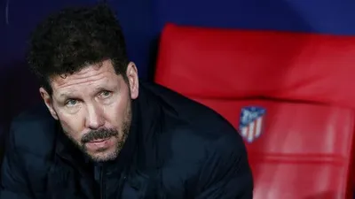 Pelatih Atletico Madrid, Diego Simeone (Foto: EPA-EFE/Christian Bruna)