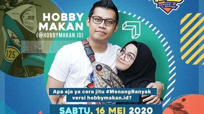 Bang Evan & Ka Tiwi dari @hobbymakan.id meramailan Digital Festival Generasi125.