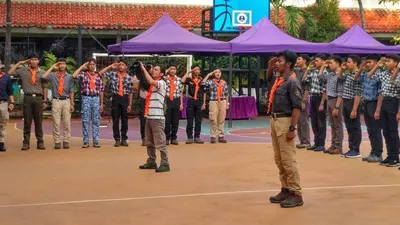 Pendidikan Latihan Dasar (Diklatsar) SMAN 40 Jakarta Utara (Istimewa)