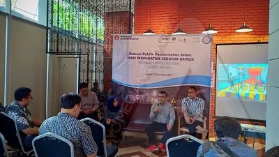 Diskusi bertajuk Babak Baru KPK menyoroti pelantikan Dewas KPK (Ayojakarta.com/Dhika Alam Noor)