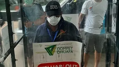 Disinfektan chamber (Dompet Dhuafa)