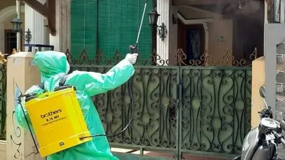 disinfektan salah satu kegiatan yang dilaksanakan di Kelurahan Jati Cempaka Kota Bekasi/ instagram