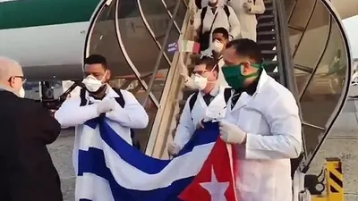 Bantuan medis dari Kuba di Italia