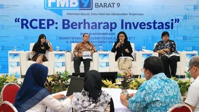 Direktur Perundingan ASEAN Kemendag Donna Gultom berbicara dalam diskusi RCEP: Berharap Investasi/Dokumentasi Kemkominfo