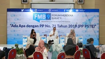 Diskusi Forum Merdeka barat 9/Ayojakarta.com-Dhika Alam Noor
