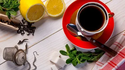 ilustrasi teh lemon (pixabay)