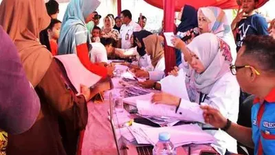Pelayanan Dinas Dukcapil DKI Jakarta (Foto: Twitter @dukcapiljakarta)