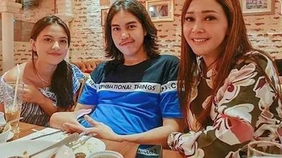 El Rumi bersama Marsha Aruan dan ibunya Maia Estianty. (Instagram)