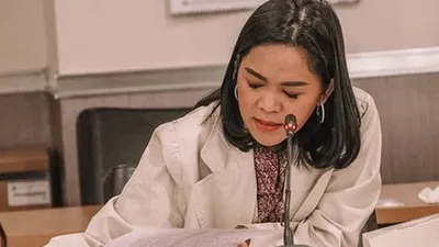 Anggota Fraksi Partai Solidaritas Indonesia (PSI), Eneng Malianasari / instagram